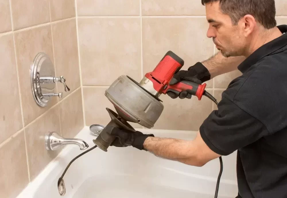 residential drain cleaning plumbers