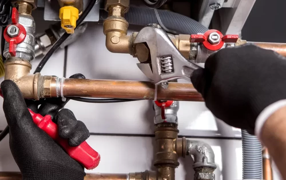 gas line leak repair service in Springtown and nearby areas in Texas