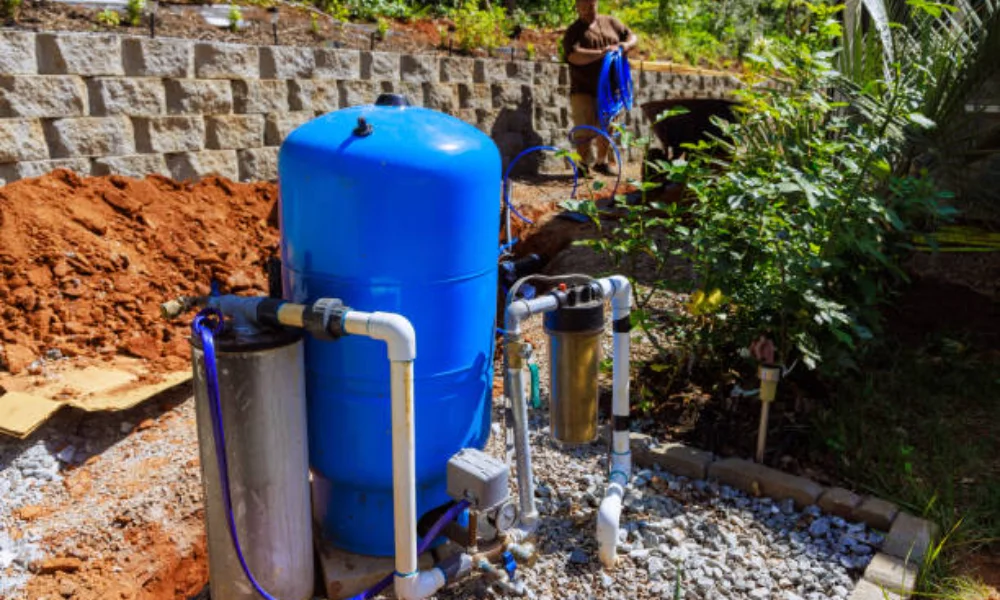 water softener installation system