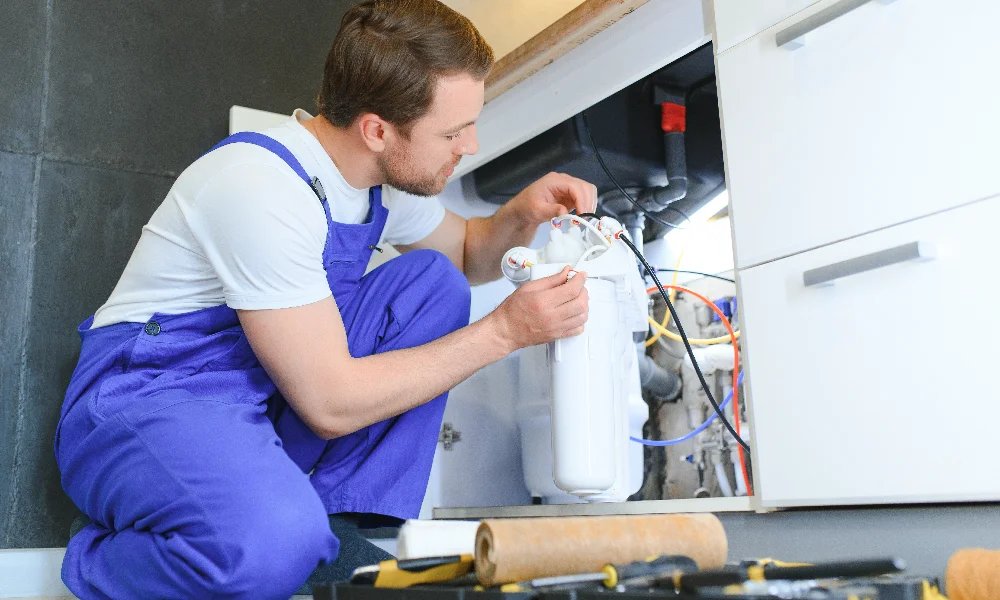 does water softener make water salty