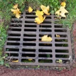 clogged french drain