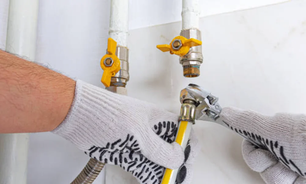 homeowner install gas line