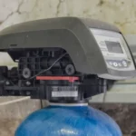 shower while water softener is regenerating