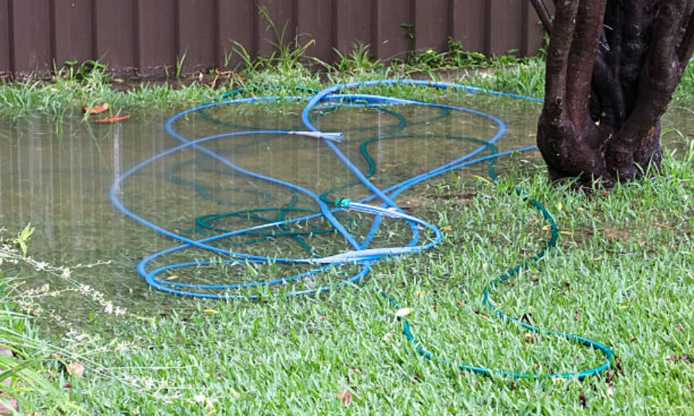 water leak detection in yard