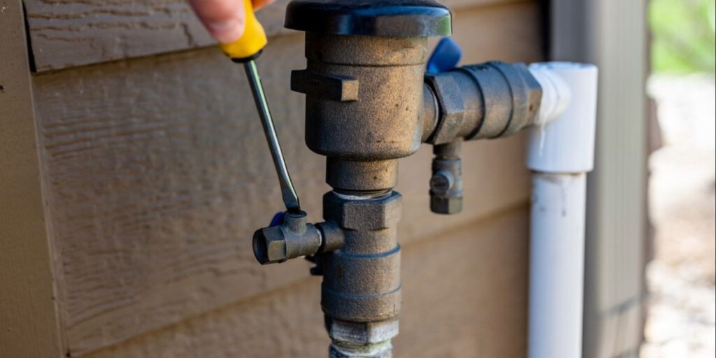 Home plumbing tools and pipes showing examples of improper DIY plumbing work that can lead to leaks, clogs, and costly repairs