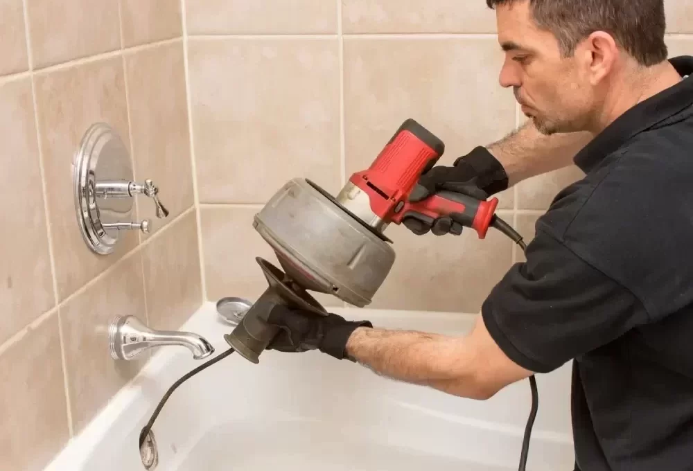 residential drain cleaning plumbers